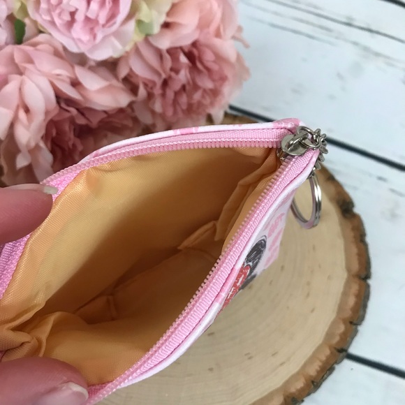 Minnie Mouse Coin Purse Keychain Storage Bag - Picture 4 of 4